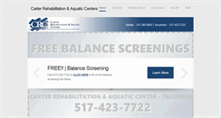 Desktop Screenshot of carterrehabcenter.com